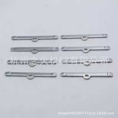 Silver Color Suitable for Chevrolet 283 305 327 350 Valve Retainer Plate Valve Cover Rod 4-3/4"