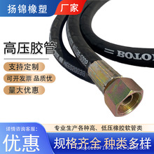 液化石油气充气导管高压胶管煤气导气管两头反扣铜轮导气橡胶管