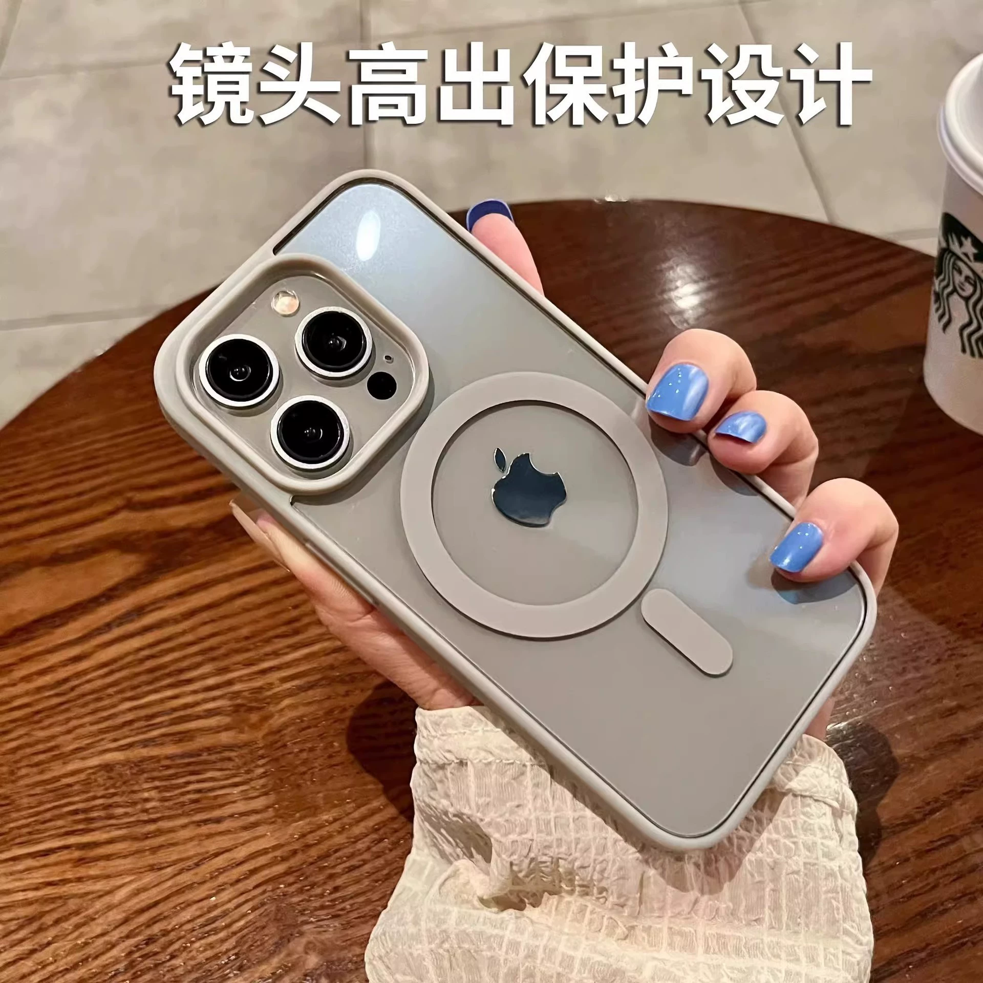 Совместимый с iPhone 16 Apple защитный кейс из акрила, прозрачный чехол, 16promax, iPhone, защита от падений