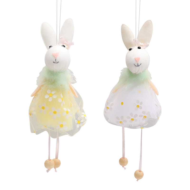 Amazon conejo de Pascua colgante conejo de Pascua decoración escena decoración al por mayor en stock