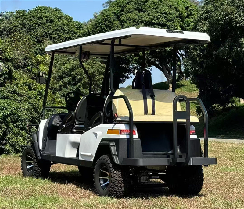 6 electric golf cart scenic spot scooter electric self-driving tour car battery four-wheel car pictures and manufacturers
