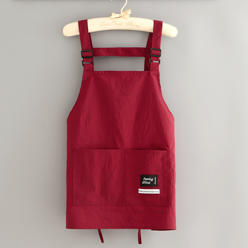 Short style - adjustable straps upgraded water-repellent red