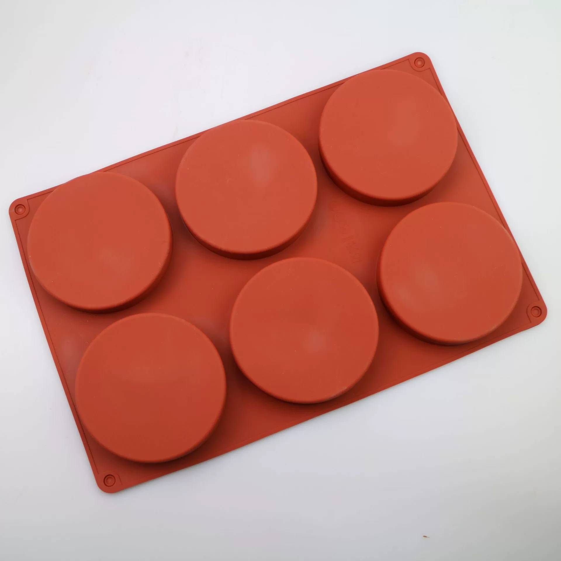 6 consecutive disc silicone cake model silicone handmade cake embryo diy baking round chocolate