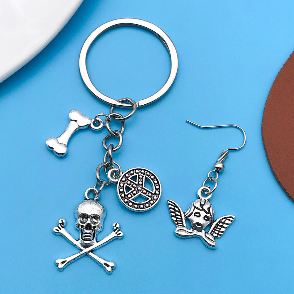 2g Weight Pendant Jewelry Making Type DIY Jewelry Accessories Classification 1 Piece Quantity Alloy Material Letter, Star, Crown Pattern Elegant Style 1 Piece Alloy Letter Star Crown Pendant 6