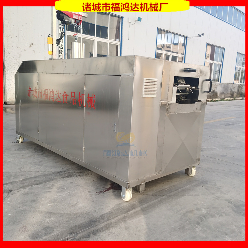 移动便捷的燃气小麻花油炸锅 炸金丝馓子设备 金丝馓子油炸机