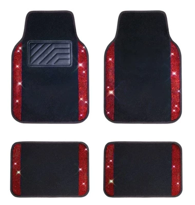 trade car diamond three-dimensional diamond: Universal Foot Pad - 67434334-red-diamond