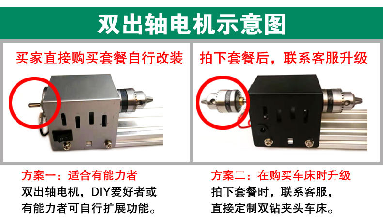 双出轴电机