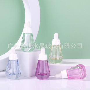 Macaron 5 ml cone stock essence essential oil skin care cosmetic glass trial sample split glass bottle