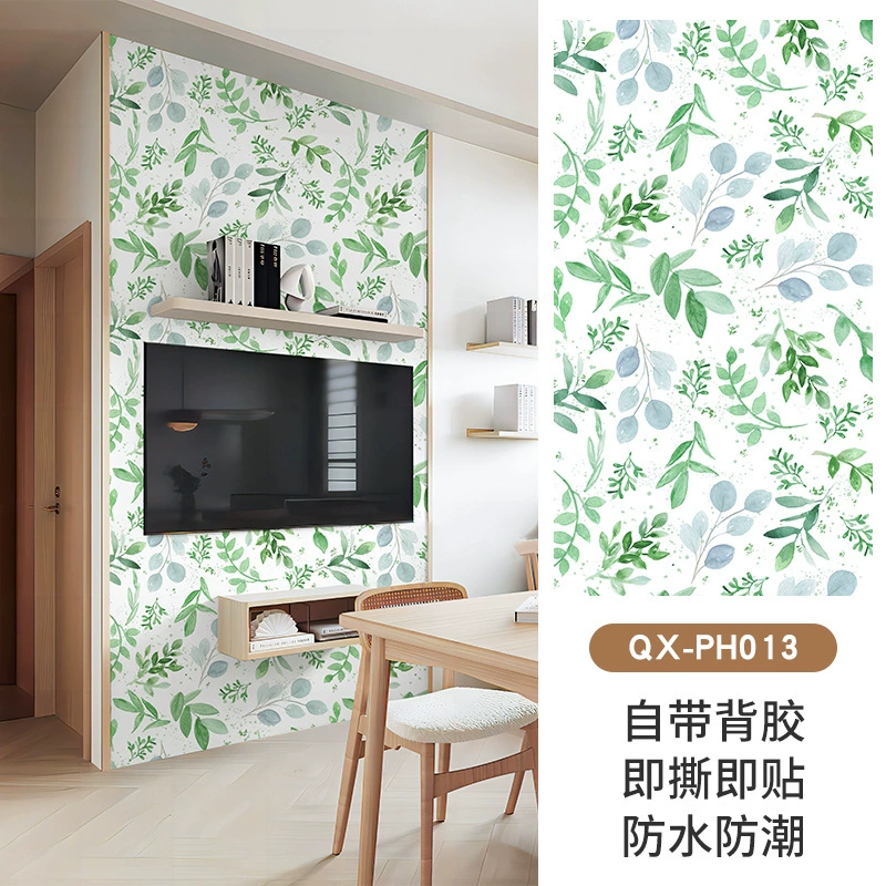 Fresh self-adhesive waterproof sticker, wallpapers