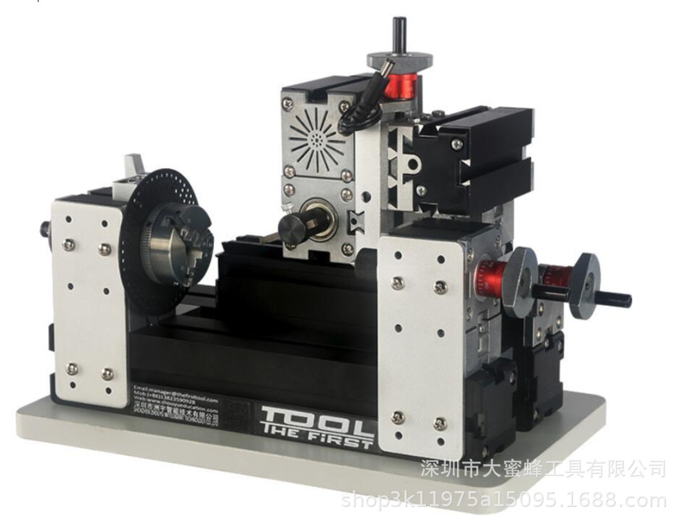 TZ10002MZLP机床微型金属车床教学机床金属微型木车床创客工具