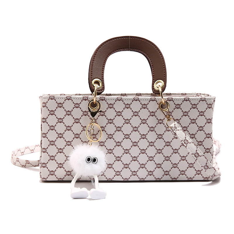 2024 otoño ocio nueva tendencia de moda simple bolso de mano estética de hombro bolso pequeño bolso cuadrado bolso de mujer