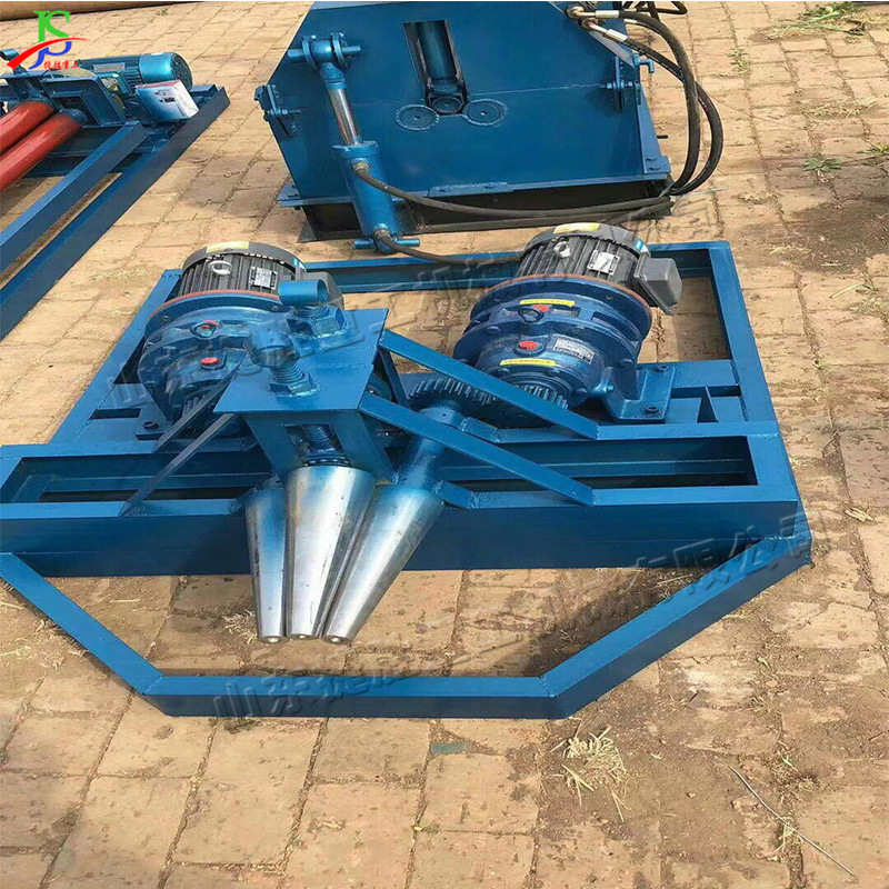 Máquina de laminación de cono de acero inoxidable completamente automática pequeña máquina de laminación de tres conos