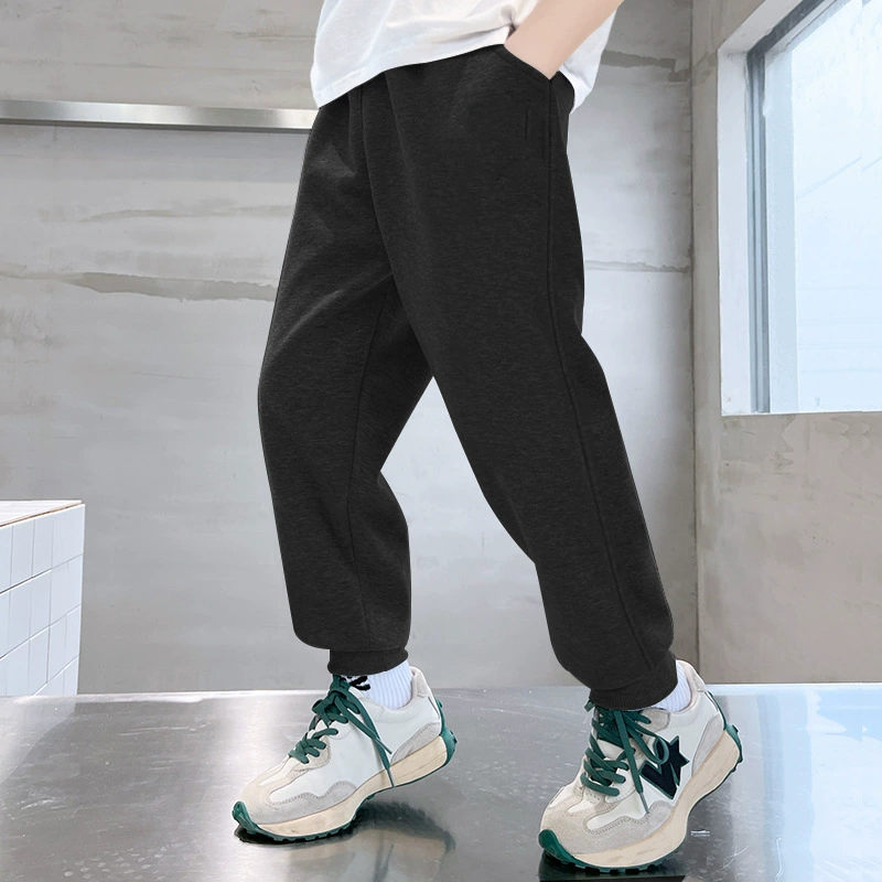 Повседневные брюки для мальчиков 2025 Весна и осень Детские повседневные дикие брюки