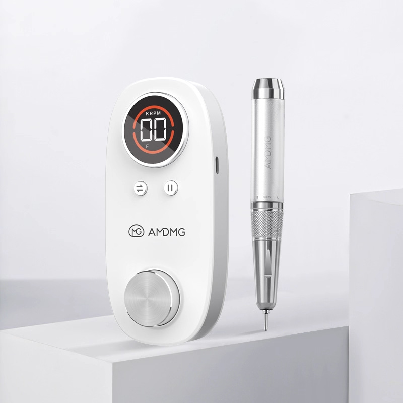 Poinador de uñas tipo bolígrafo de almacenamiento tipo taza hueca portátil a prueba de agua especial para eliminar la piel muerta y eliminar las uñas