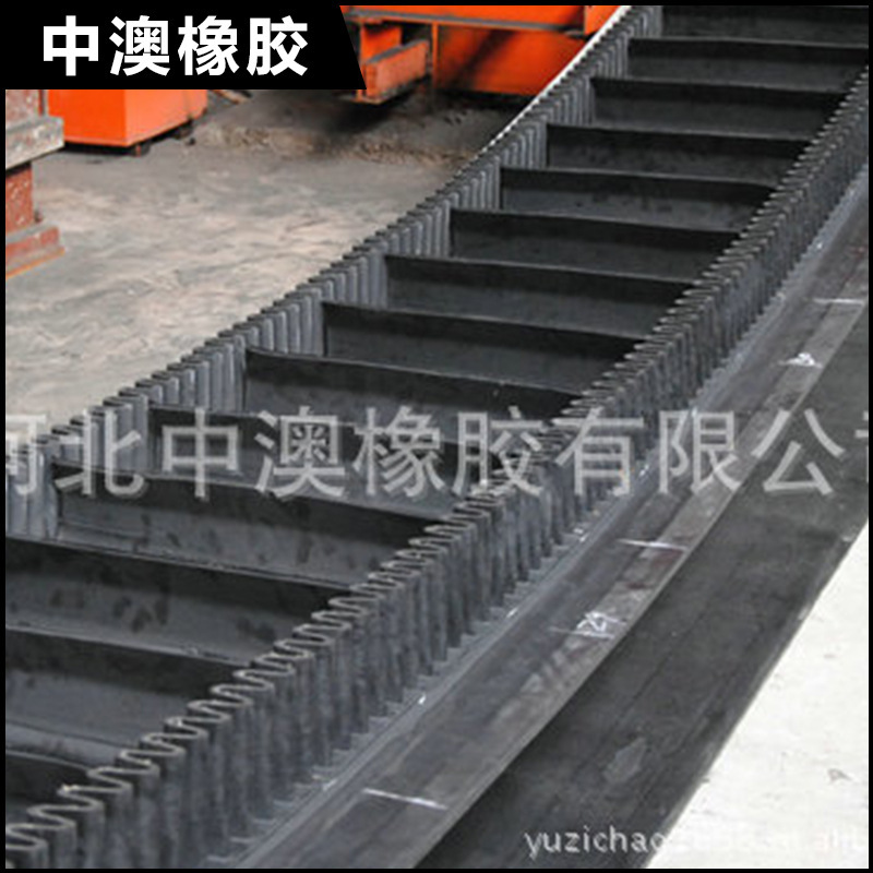 工廠定制各種規格橡膠輸送帶 工礦用橡膠傳送帶 可定制