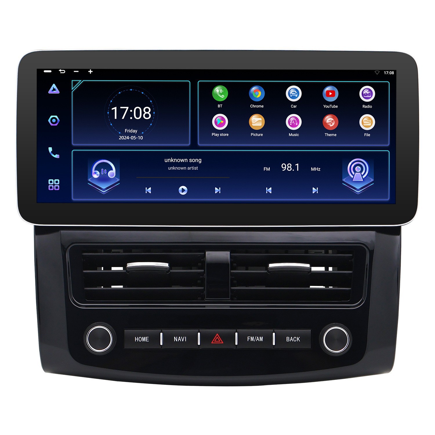 Transfronterizo para 12-19 Nissan Sylphy Car Android Navegación de pantalla grande Reproductor GPS Bluetooth todo en uno