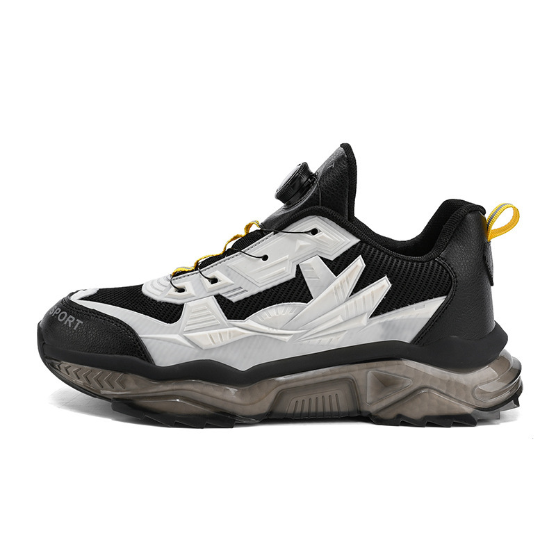 Frühling und Winter Herrenschuhe Herbst Drehknopf Torre Schuhe Trendy Teenager Mittelschüler Keine Schnürsenkel Sneaker_voghion.com