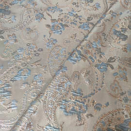 色织提花金丝浮雕泡泡花朵布料柔软立体蓬蓬裙时尚肌理质感提花布