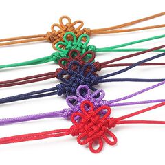 中国の結び目の小さいサイズの玉線のまとめの手作りの半製品のしおりのつり縄a線のまとめの卸売りの72号線