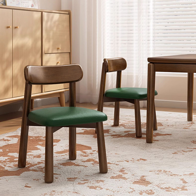 实木小凳子现代简约家用客厅宝宝餐桌椅卧室多功能儿童矮凳靠背椅