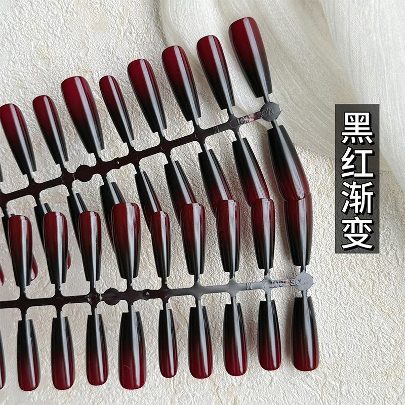 Advanced White Gothic Black Red Gradient Wear Armor European and American Niche Long Ins Cool Dark Blood Plasma Prefabricated Armor