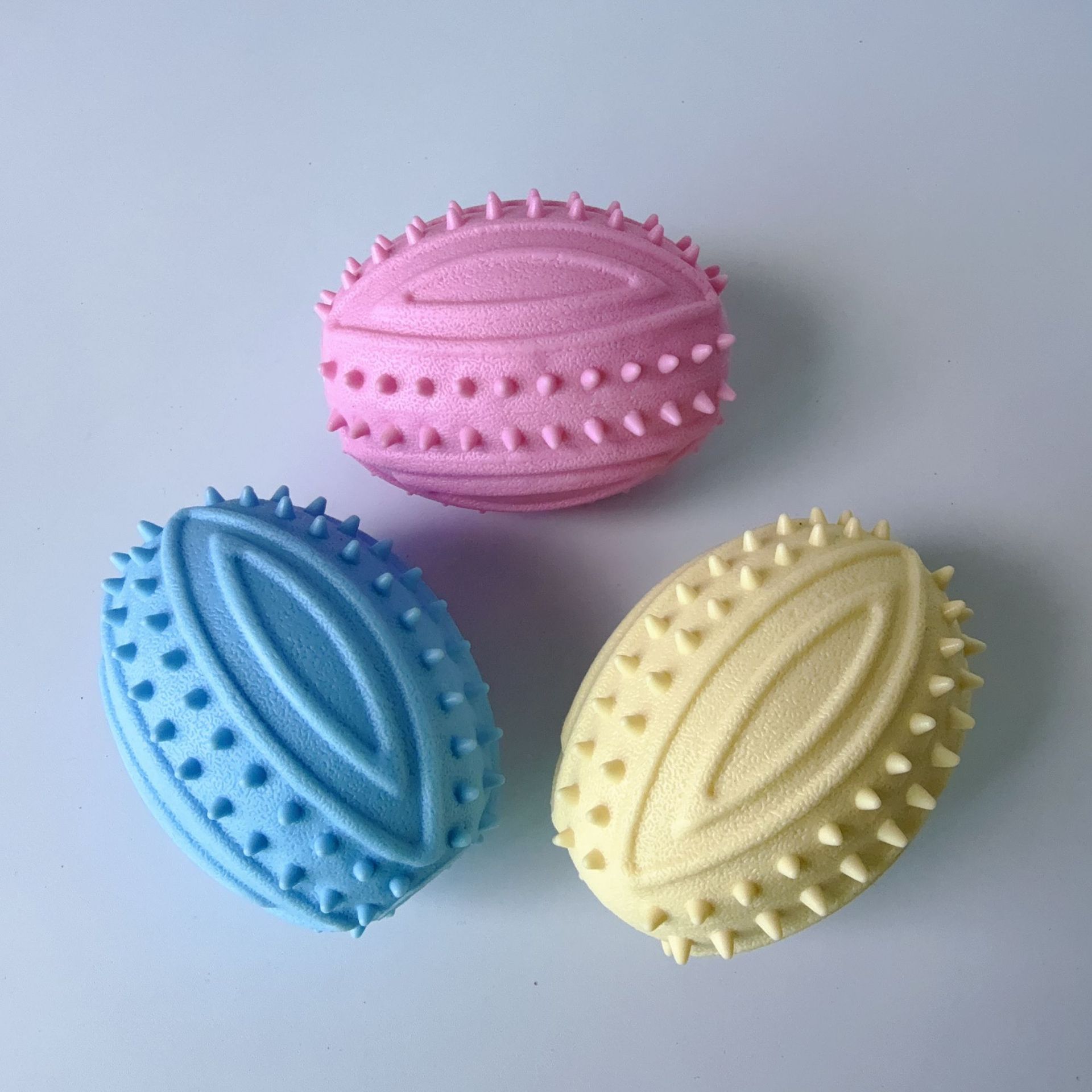 Juguetes de voz de perro resistentes a la mordida de oro corky dientes limpiadores de dientes molares entrenamiento para perros pequeños juguetes para mascotas al por mayor