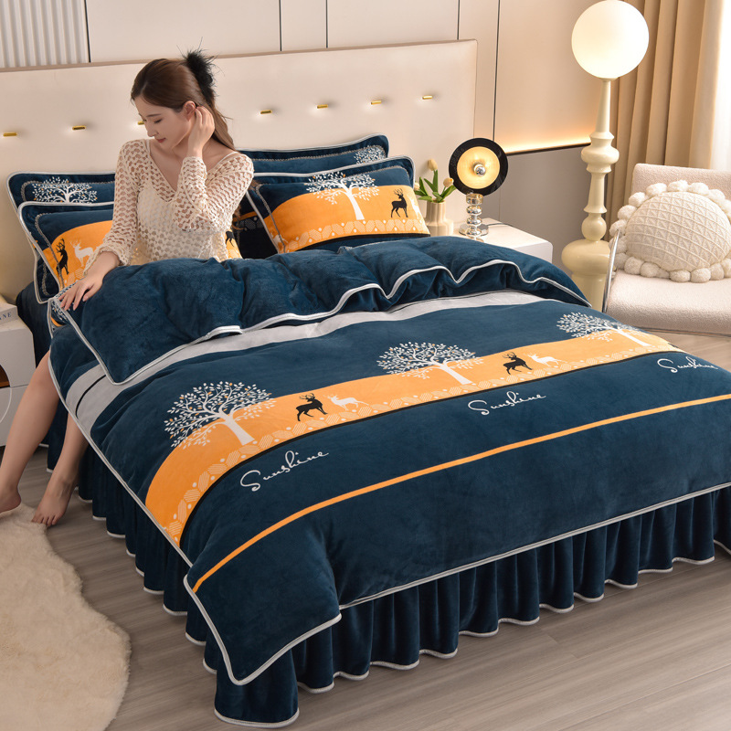 가을 숲-사슴 [두꺼운 버전. 선물 가방과 함께 제공될 수 있습니다.]