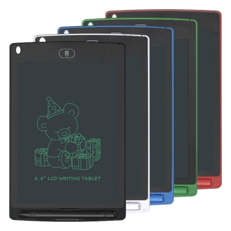 Tablero LCD de escritura y dibujo 8.5/10/12 pulgadas, pizarra electrónica para niños o estudiantes