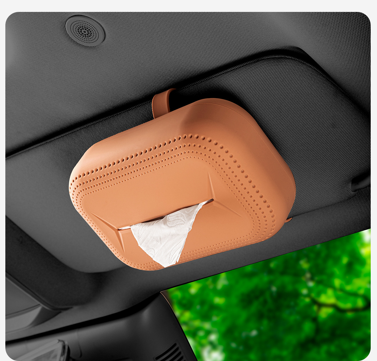 Suitable for Mercedes-Benz's New C-Class E-Class Glc300L/C260L/E300 Car Tissue Box and Car Supplies Cross-Border