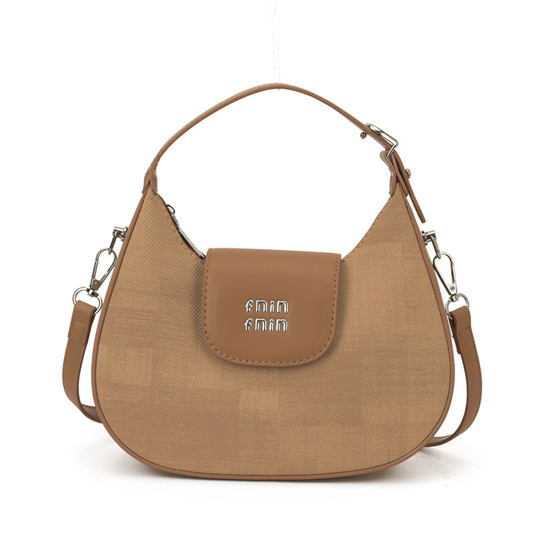 2026 nuevo nicho de diseño bolso de media luna retro bolso de moda universal bolso de mano de mujer casual bajo bolso de hombro