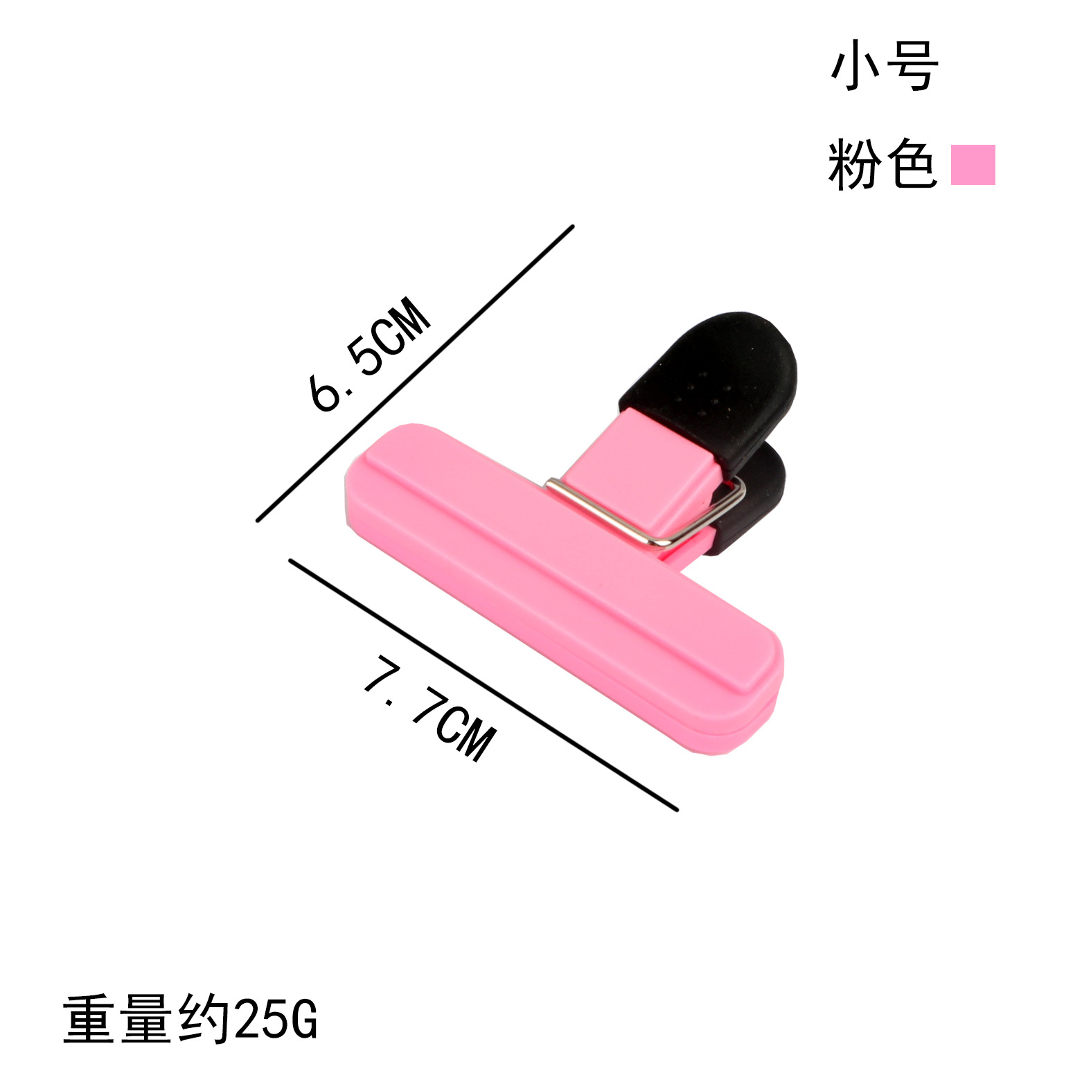 En stock clip de alimentos de silicona a prueba de humedad sellador de alimentos de cocina clip de sellado de calidad alimentaria clip de sellado de aperitivos al por mayor