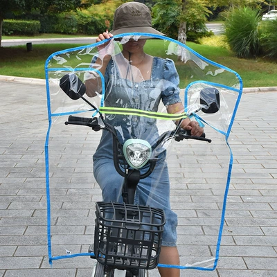 Motorcycle front windshield — Windshield Transparent Cold-proof Rainproof