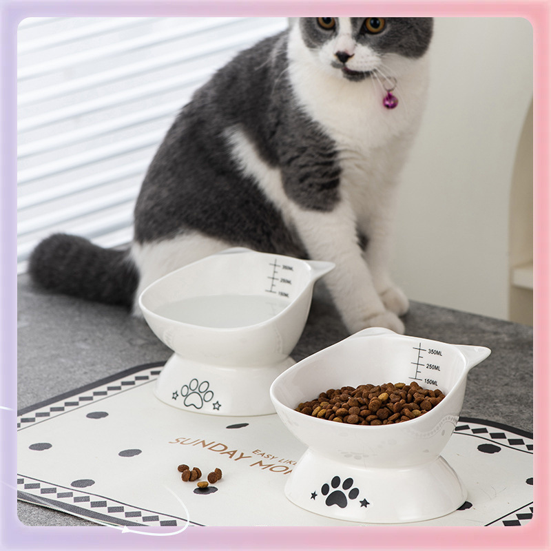 ๑The new cross-border Amazon pet cat bowl wholesale cat drinking…