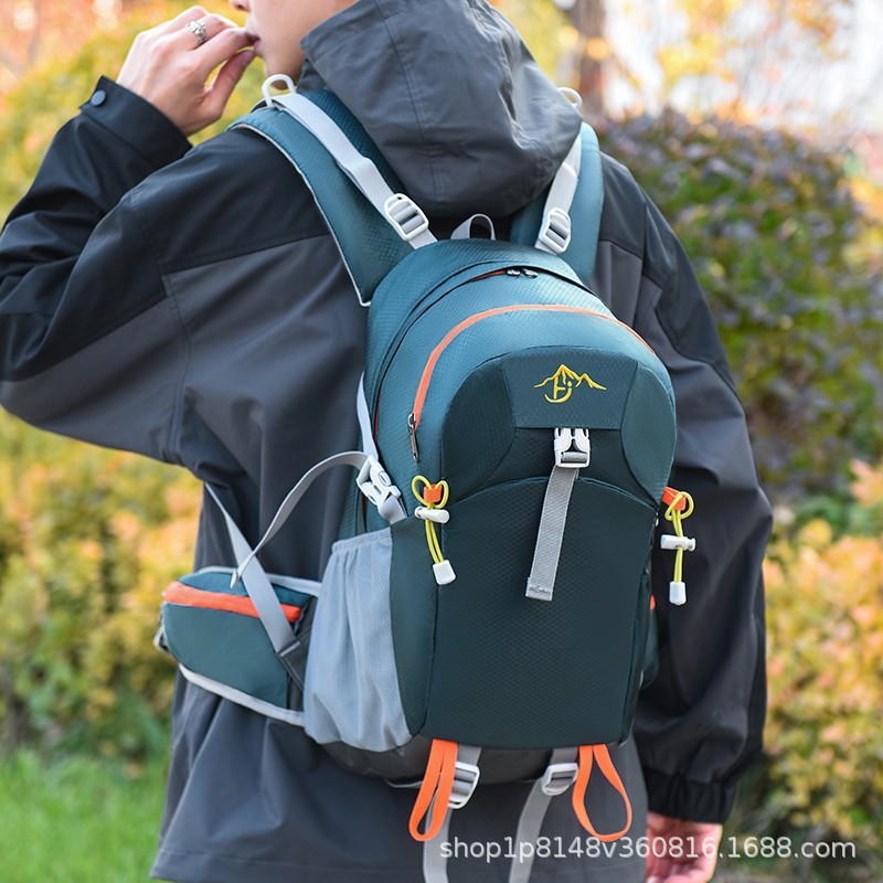 カジュアルファッションバックパック防水アウトドア旅行バックパック軽量旅行 20L 小型バックパック 2025 新しいスタイル|undefined