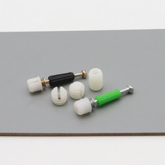 Minggu Factory Wholesale Three-in-One Plastic Embedded Nut Board Furniture Connection Nylon Expansion Bolts