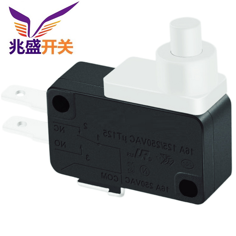 大电流自锁微动开关批发 按键式微动开关  按钮式微动开关16A