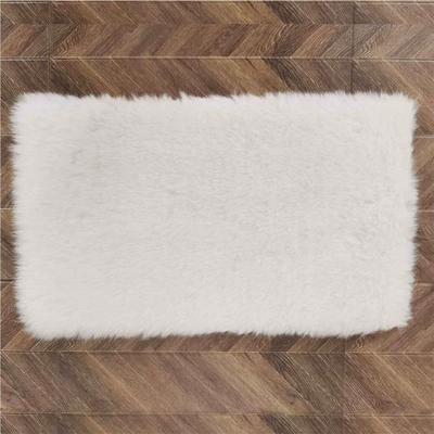 Wool pad | as a Floor Mat - standard-white-long-strip-1911cm