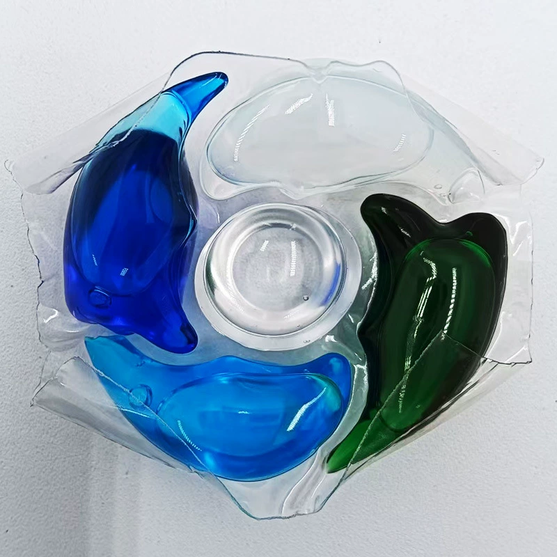 Пять в одном для стирки жемчуга оптом 8 г длительного хранения аромата и мягкости для стирки