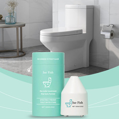 JUE FISH トイレクリーナー フレッシュ消臭洗浄水タンク 投入型自動放出クリーンフォーム