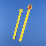 广告宣传挂条彩印logo 厂家pp塑料超市挂条 货架零售食品透明挂条