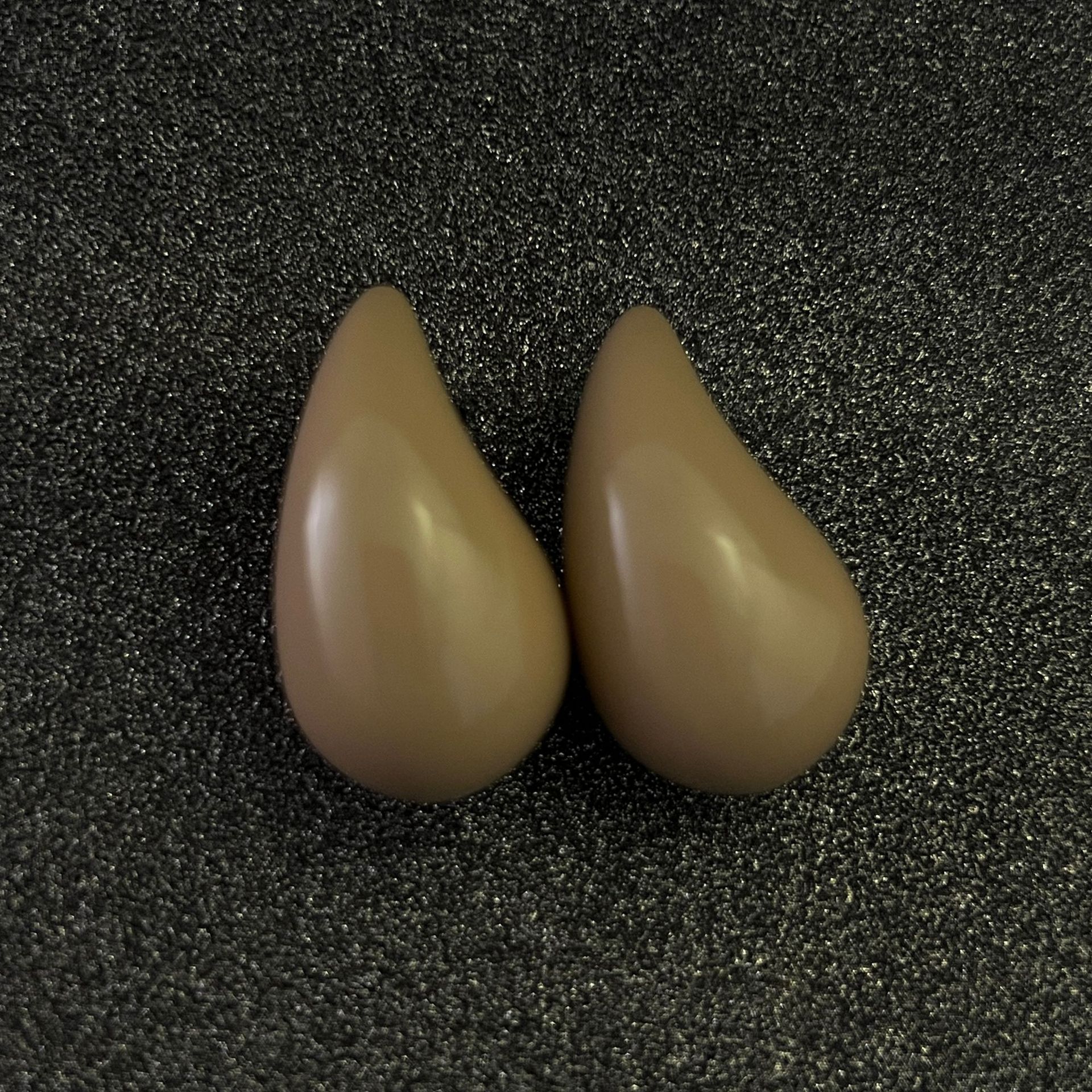 18K pendientes de oro pendientes de gota elegante personalidad simple gran acrílico color caramelo Venta caliente guisantes pendientes