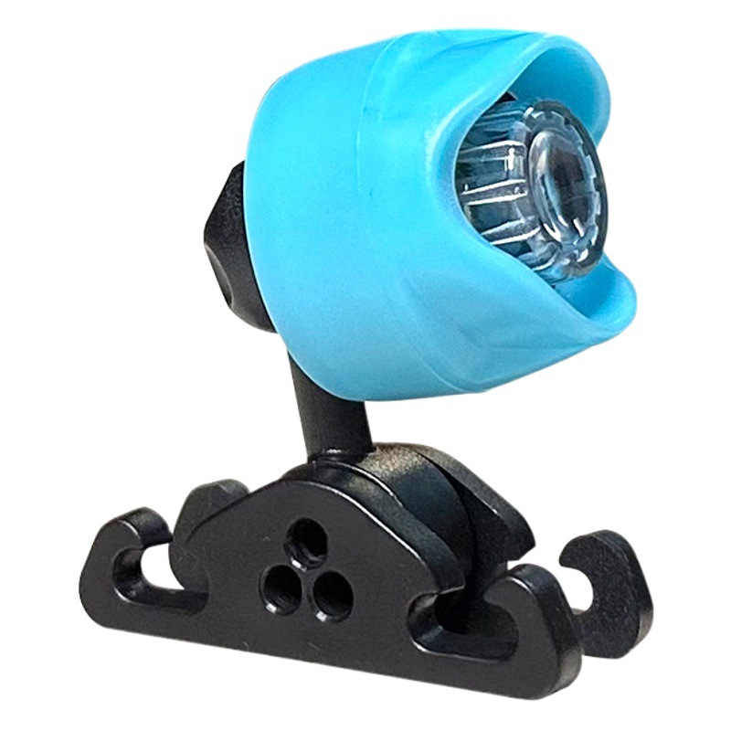 HeadlightsforCroc agujero zapatos de luz al aire libre deportes iluminación carga senderismo camping USB zapatos de advertencia luz