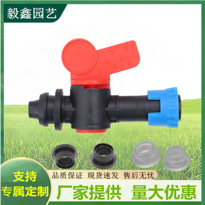 Venta al por mayor 16 candado madre de tres vías derivación de tres vías anillo de tracción accesorios de tubería madre de bloqueo riego por goteo agrícola con candado madre de bloqueo bloqueo de riego por goteo directo