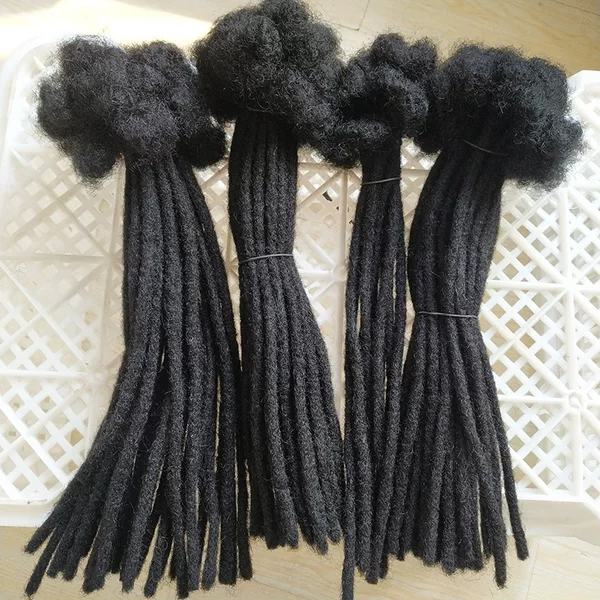 10A Foreign Trade human hair Dirty Braids handmade dreadlocks human hair extensions
