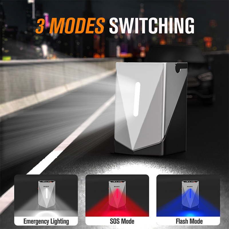 Cross-Border Gf-01 Car Emergency Jump Starter with Air Pump + Blower All-In-One Machine 12V Multi-Function Power Bank