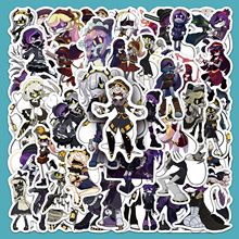 50张无机杀手贴纸Murder Drones动画片防水装饰电脑手机手帐贴纸