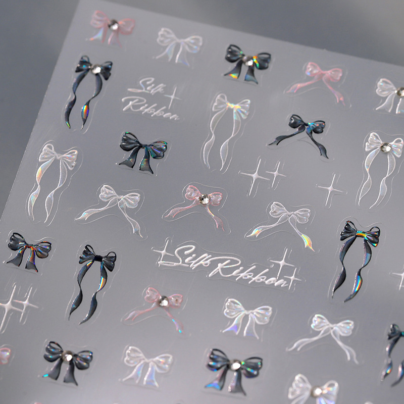 Tensor Fairy Streamer Bow Nail Art Sticker Tl-254 Versatile Elegant Nail Jewelry Exquisite Series