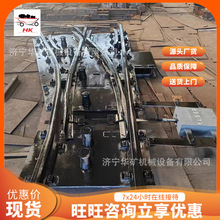 ZDK630-4-12 三开道岔 整体强度高韧性好三开道岔 铁路三开道岔