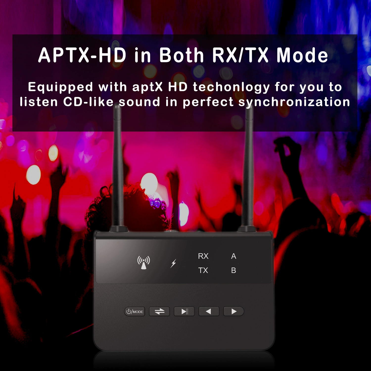2025 Bluetooth 5.4 Qualcomm решение приемник передатчик два в одном AUX/RA car TV APTX Adaptive