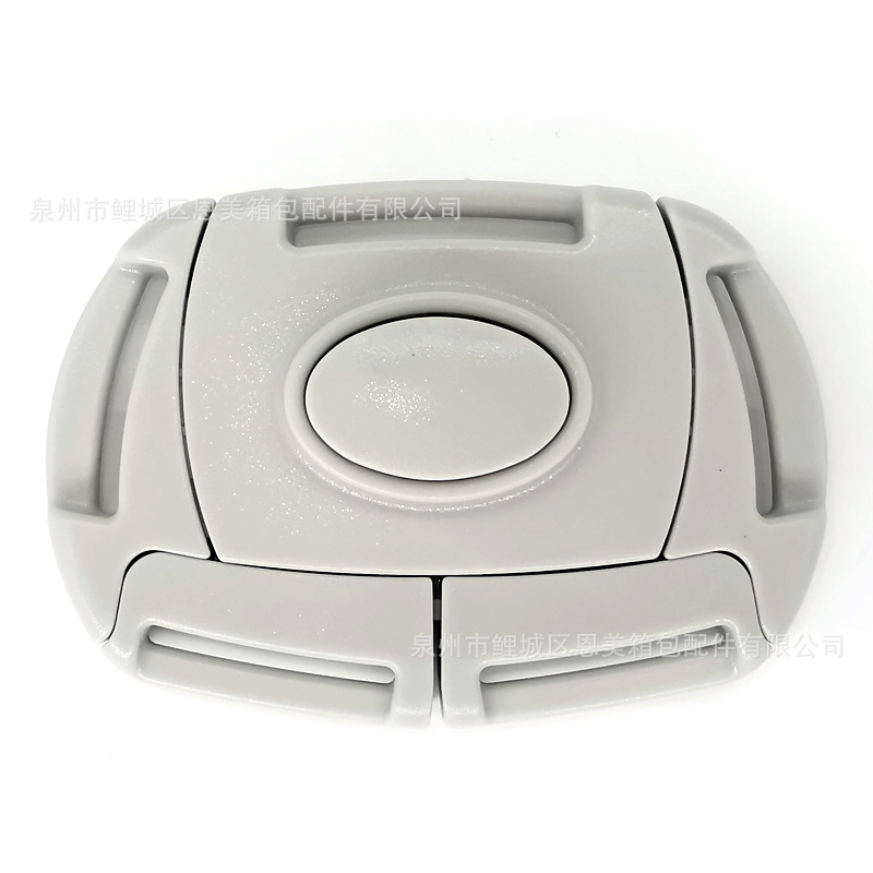 Punto a largo plazo hebilla diaria hebilla de cochecito de bebé de cinco puntos negro gris blanco mesa de comedor hebilla de seguridad